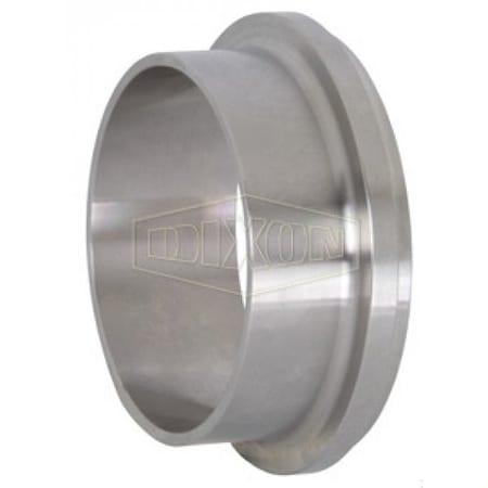 Dixon SMS Welding Liner, Fitting/Connector Type: Liner, DN51 Nominal Size, 0.67 in Thickness, 316 SS, 2.56 14A-R200SMS